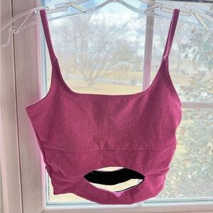 Women's Pink Crop Top